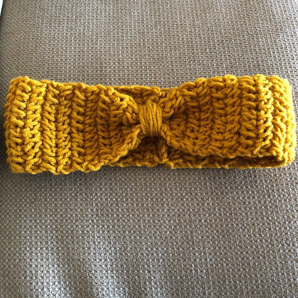 Handmade crochet head wrap